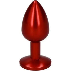 Toyz4Lovers Малко анално бижу в червено с кристал Pleasure Night