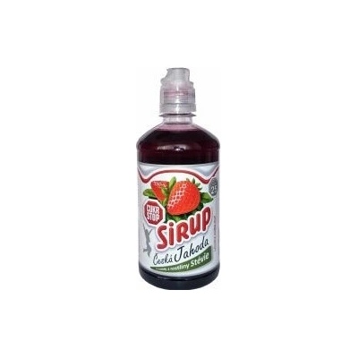 CukrStop Sirup Zahradní jahoda 650 g