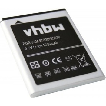 Image 1 of VHBW Батерия за Samsung Galaxy Mini / GT-S5570, 1300 mAh (800103798)