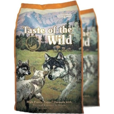 Taste of the Wild High Prairie Puppy SET 2 x 12,2 kg