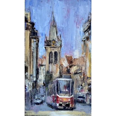 Igor Navrotskyi, Praha s električkou