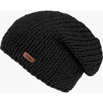 Doke Pletená čepice Black – Zboží Dáma
