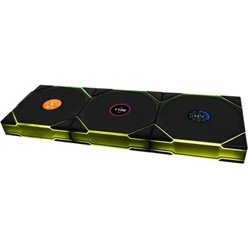 Lian Li UNI FAN TL120 LCD Wireless Black 3ks 12TLLCD1W3B