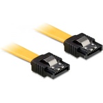 Delock SATA 6 Gb/s прав/изправен кабел, метален, 10 cm (DL82797)