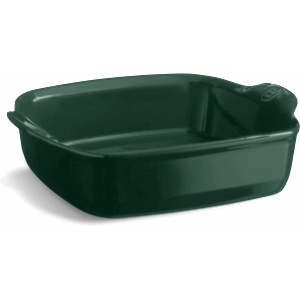 Emile Henry Керамична тава "square oven dish"- 22х22см - цвят зелен кедър (eh-2050-07)