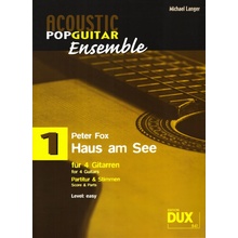 Acoustic Pop Guitar Ensemble 1 Haus am See Fox / 4 kytary kytarový soubor snadné