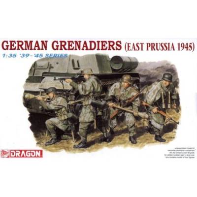 Dragon German Grenadiers East Prussia 1945 Model Kit 6057 1:35