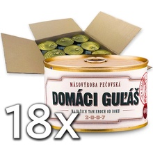 Mäsovýroba Pečovská Domáci guľáš 18 x 400 g