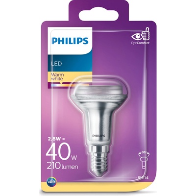 Philips LED žiarovka 1x2,8W E14 210lm 2700K teplá biela, Eyecomfort