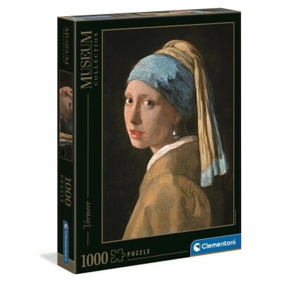 Clementoni 1000 Museum Vermeer Dziewczyna z perłą