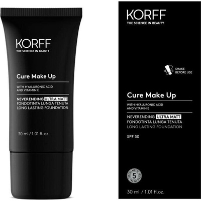 KORFF Cure Makeup Neverending Dlouhotrvající matující make-up SPF30 04 30 ml