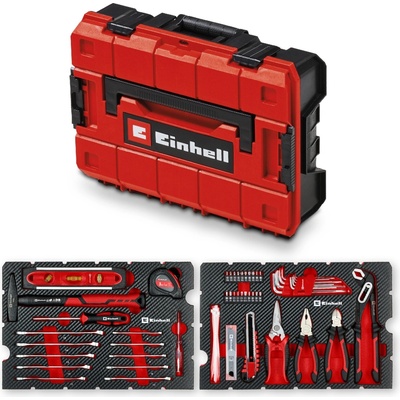 EINHELL E-Case Všestranná montážní sada ručního nářadí a příslušenství 79 ks, 49370511