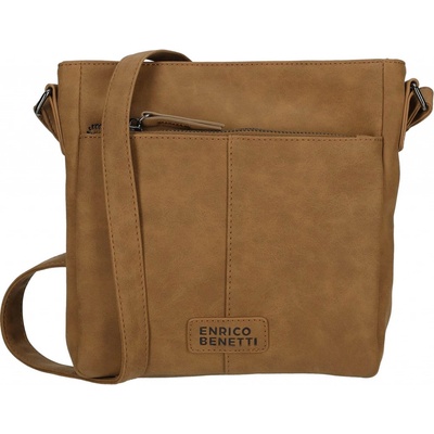 Enrico Benetti dámská crossbody kabelka Tensi hnědá