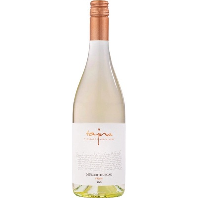Tajna Müller Thurgau Fresh 2025 11% 0,75 l (čistá fľaša)