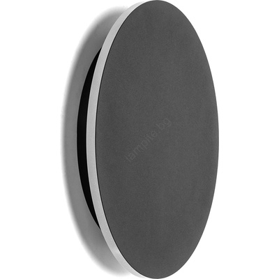 Aigostar - LED аплик LED/12W/230V 3000K 25 см черен (AI0565)