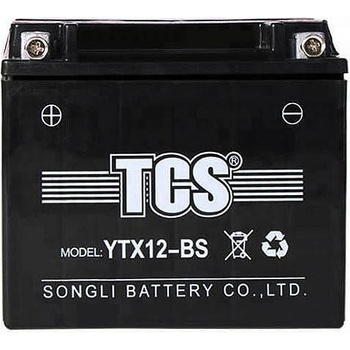 Image 1 of TCS AGM 12Ah left+ (YTX12-BS)