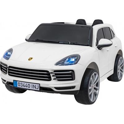 Mamido Elektrické autíčko Porsche Cayenne S bílá