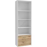 FORTE Библиотека URO дъб artisan/бяла (FR0048)