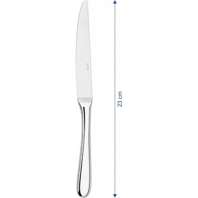 Pierfranco Gnali Sada Stolní nůž Panna 23 cm 12 ks