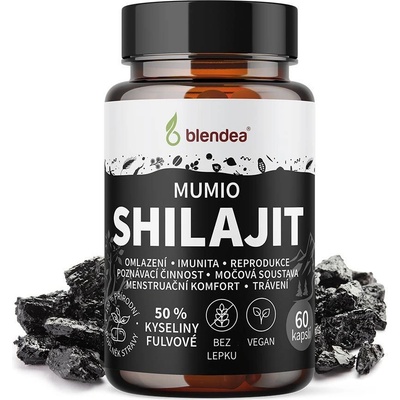Blendea Shilajit extrakt 60 kapslí