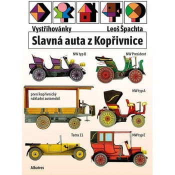 Vystřihovánky Slavná auta z Kopřivnice