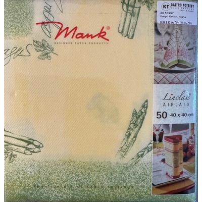 Mank Spargel servítky 40x40cm 50ks