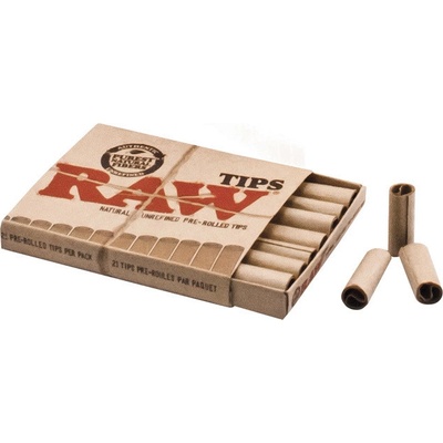 RAW cigaretové filtry předrolované 21 ks