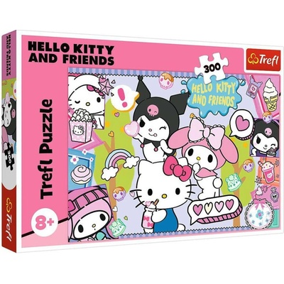 TREFL Hello Kitty Bláznivé trio 300 dílků