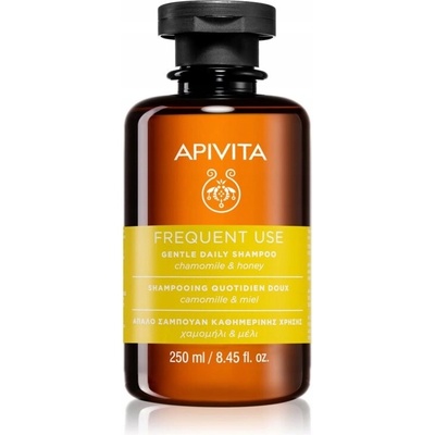 Apivita Frequent Use Gentle Daily Shampoo vyživující šampon pro každodenní použití 250 ml