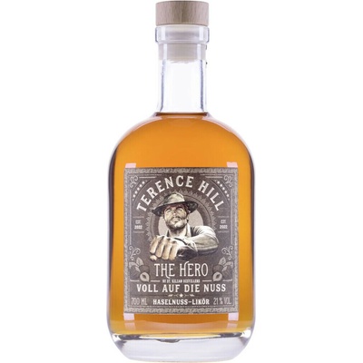 Terence Hill the hero Hasselnuss 21% 0,7 l (čistá fľaša)