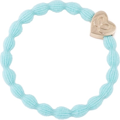 By Eloise London Gold Heart Ластик за коса за жени цвят Turquoise