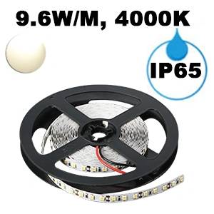 UltraLux Led ЛЕНТА, 9.6w/m, 4000k, 12v dc, smd2835, 120 leds/m, ip65 (ngw2835120nw)