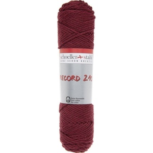 Schoeller + Stahl Record 210 90173-120 Wine Red Плетива прежда (90173-120)