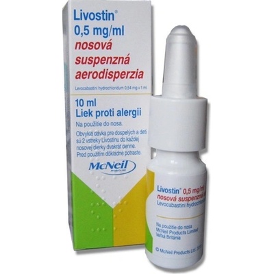 Livostin 0,5 mg/ml aer.nau.1 x 10 ml