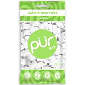 PÜR натурална дъвка без аспартам, Coolmint, 55 бр