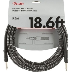 Fender Professional Series Gray Tweed 5, 5 m Директен - Директен Инструментален кабел (0990820068)