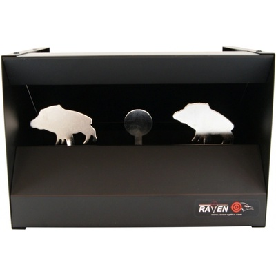 Strelnica Raven dve ošípané magnetické