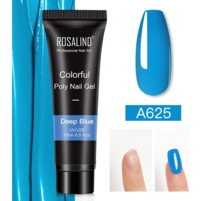 Rosalind poly gel č.A625-DEEP BLUE 15 ml