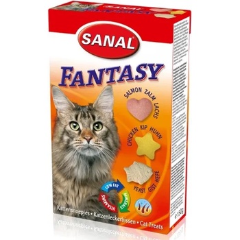 Sanal Витамини SANAL Cat Fantasy - с пиле, сьомга и дрожди, 150 гр, Холандия SC1500