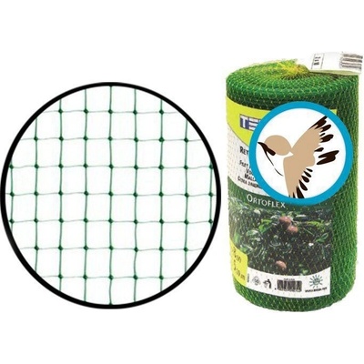 Síť proti ptákům TENAX ORTOFLEX 10 g/m² zelená 5 x 8 m