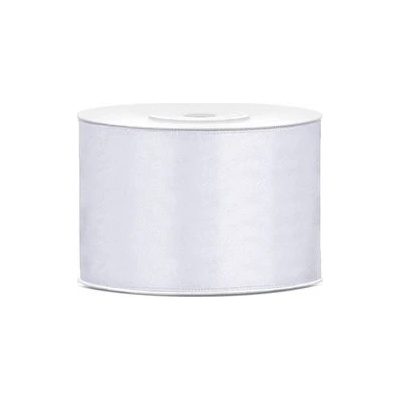 Saténová stuha biela 5 cm x 25 m