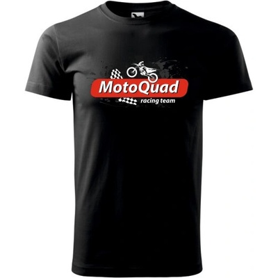Tričko MOTOQUAD (čierna) - S