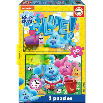 Educa Blue´s Clues 2 x 20 dílků