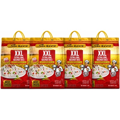 Sarim XXL Extra Dlouhá Basmati rýže 4 x 5 kg