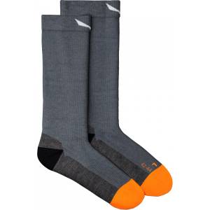 Salewa Мъжки туристически чорапи Salewa MTN TRN All Mountain Crew Sock Walking socks - Grey Melange - размер 39-41 (EU) (201-4824-0211)