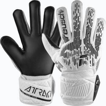 Reusch Детски вратарски ръкавици Reusch Attrakt Solid Junior white/black