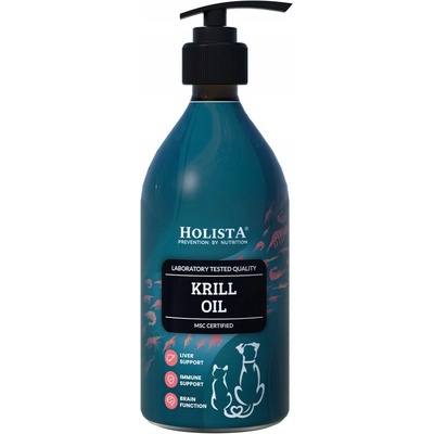 HolistaPets Krillový olej 400 ml