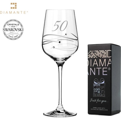 Diamante Výroční kalíšek na víno 50 450 ml
