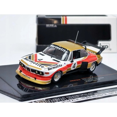 IXO BMW 3.5 CSL #4 J.Fitzpatrick/T.Walkinshaw Silverstone 1976 1:43