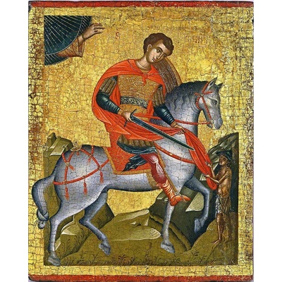 Sv. Martin z Tours (ikona 315) Rozměry cm: B - 10x14cm